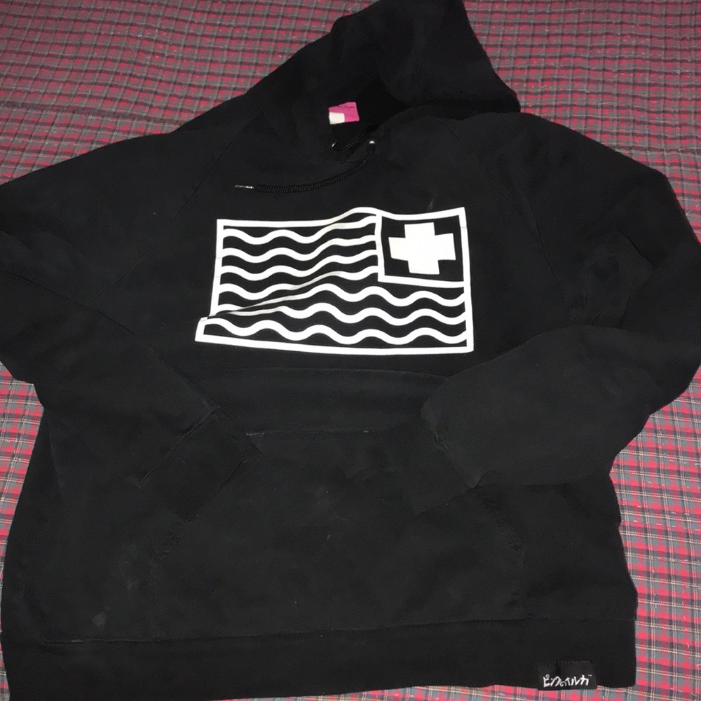 Pink Dolphin Black Premium Hoodie